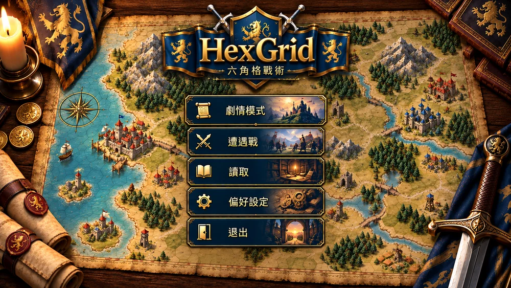 魔幻史詩戰爭主視覺