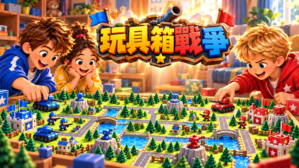 玩具盒戰爭主視覺